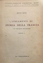 Lineamenti di storia della francia con indicaz. bibliografiche. Paerte I