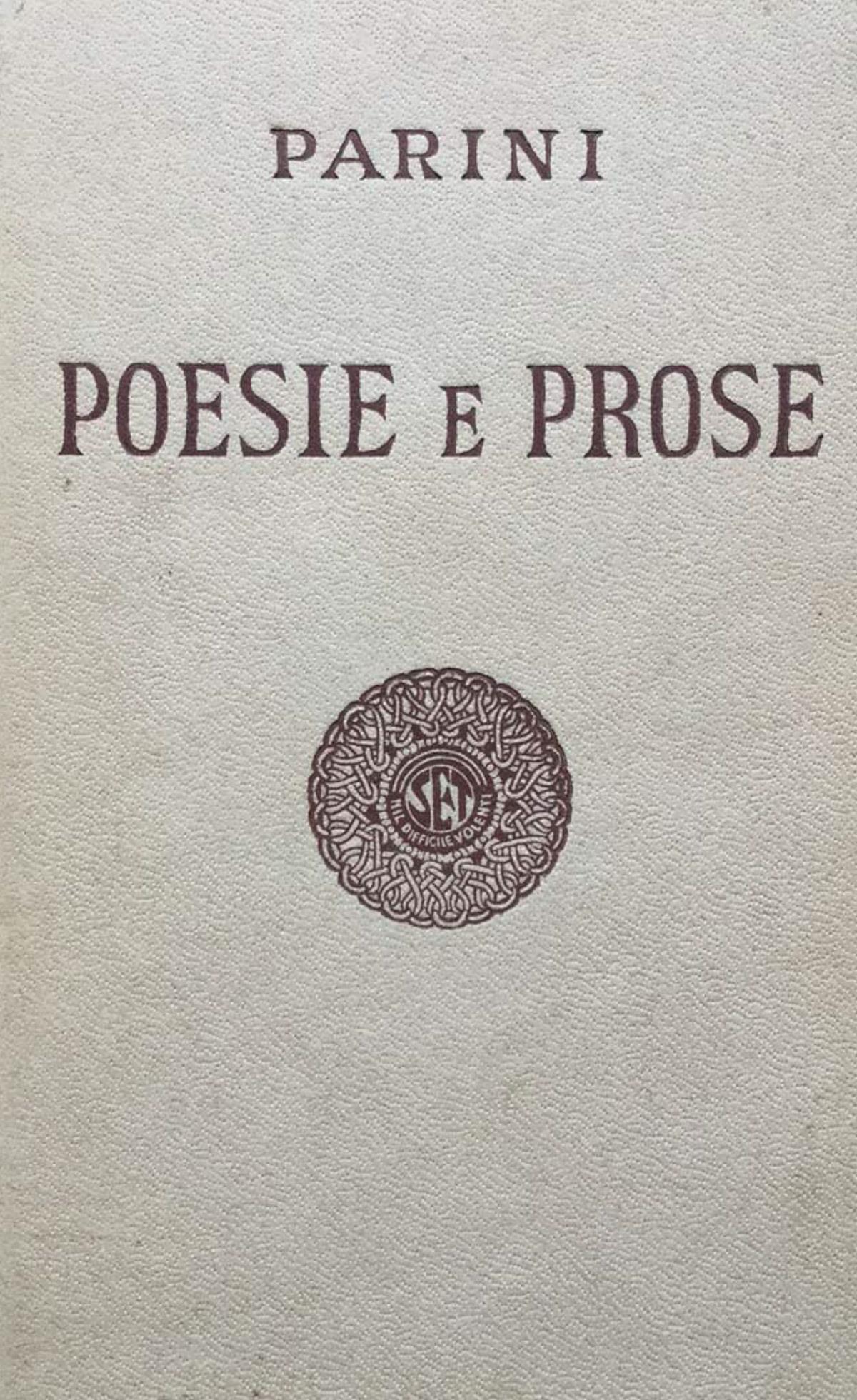 Poesie e prose