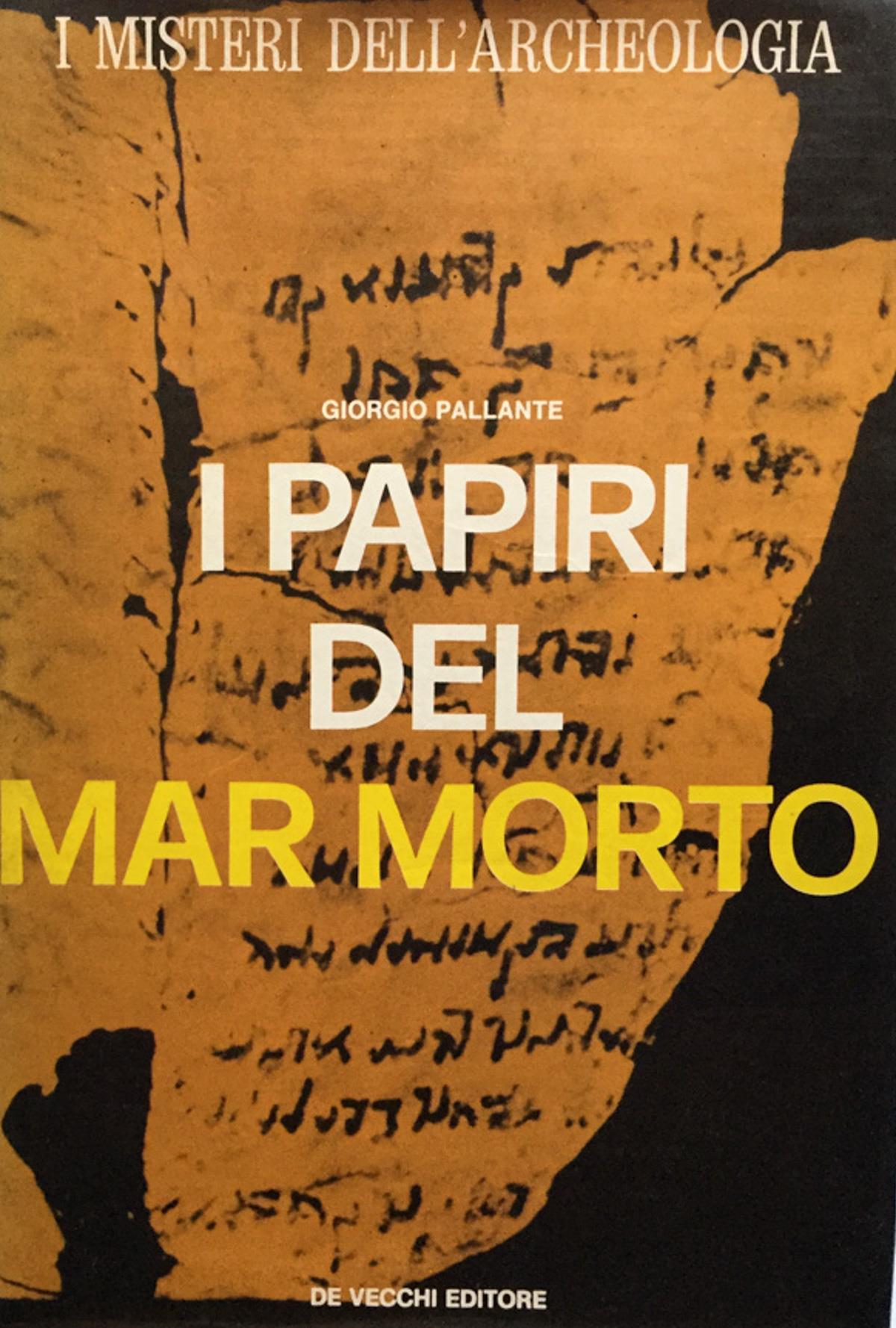 I papiri del Mar Morto