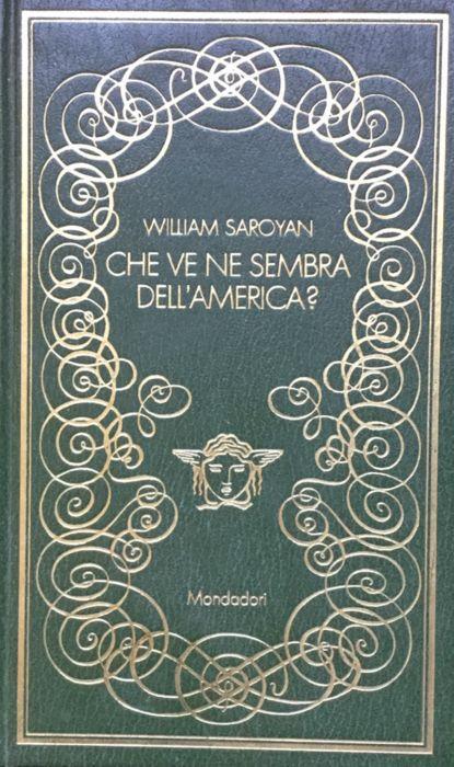 Che ve ne sembra dell'America? - William Saroyan - copertina