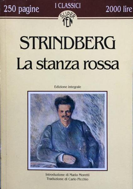 La stanza rossa - August Strindberg - copertina