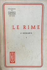 Le rime. Vol. I