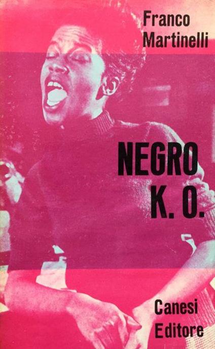 Negro K.O - Franco Martinelli - copertina