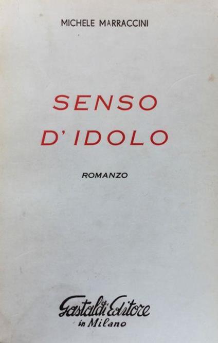 Senso d'idolo - Michele Marconcini - copertina