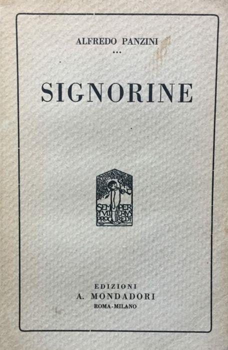 Signorine - Alfredo Panzini - copertina