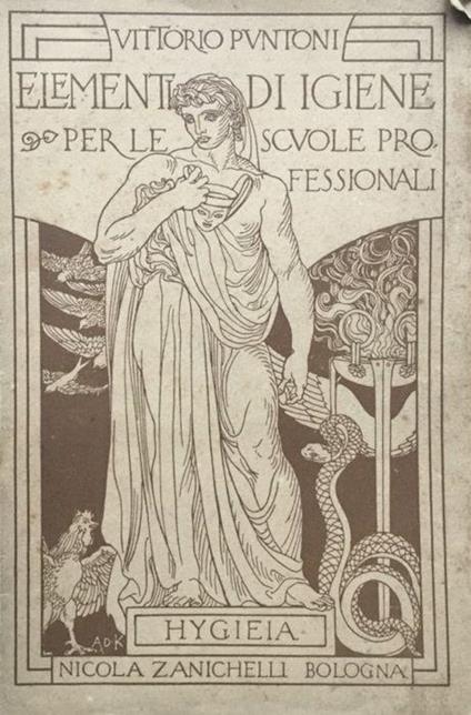 Elementi di igiene per le scuole professionali - Vittorio Puntoni - copertina