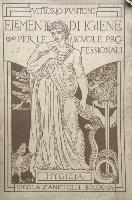 Elementi di igiene per le scuole professionali - Vittorio Puntoni - copertina