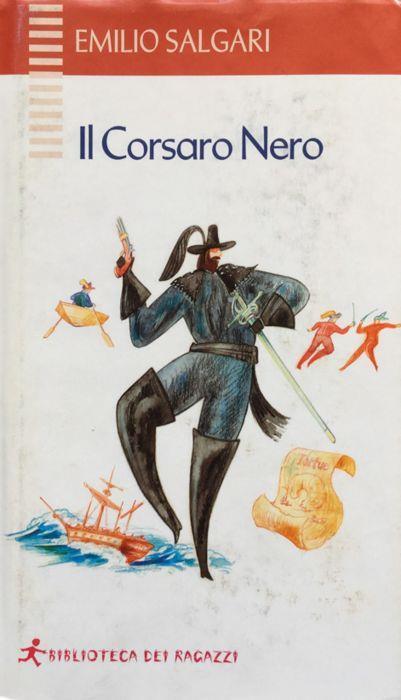 Il corsaro Nero - Emilio Salgari - copertina
