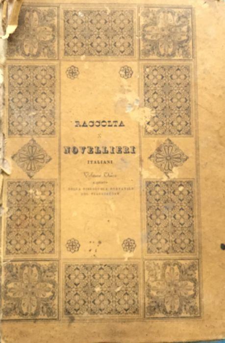 Raccolta di novellieri italiani. Parte prima - Matteo Bandello - copertina