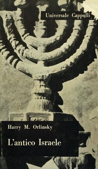 L' antico Israele - H.M. Orlinsky - copertina