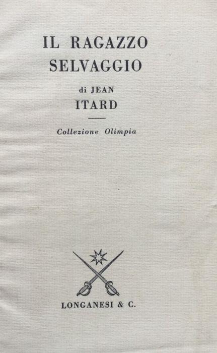 Il ragazzo selvatico - Jean Itard - copertina