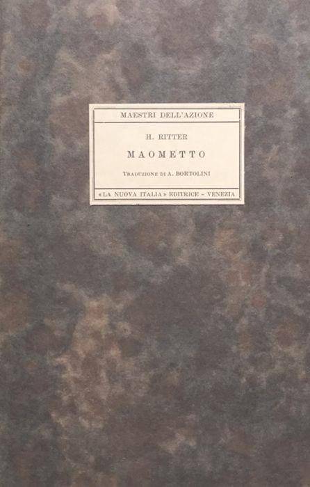 Maometto - Hellmut Ritter - copertina