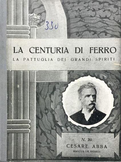 Cesare Abba - Marcus De Rubris - copertina