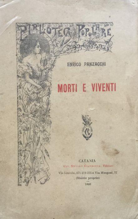 Morti e viventi - Enrico Panzacchi - copertina
