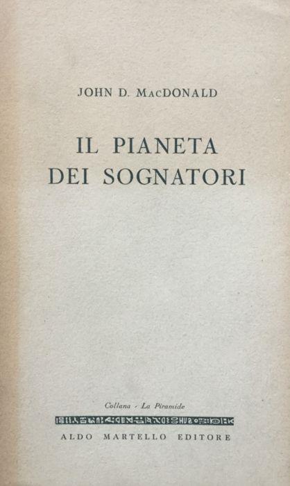 Il pianeta dei sognatori - John McDonald - copertina