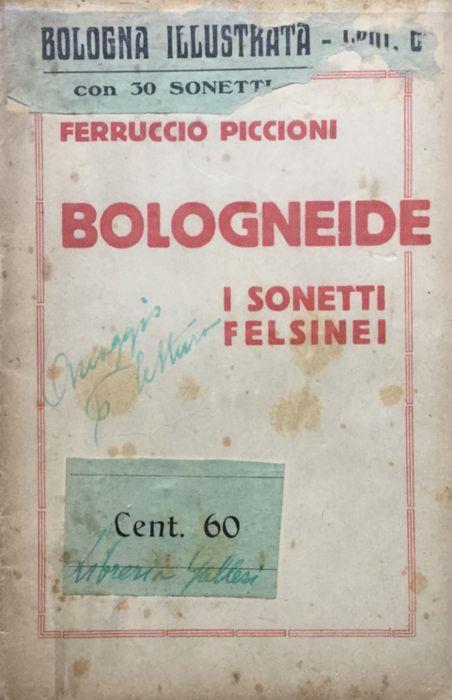 Bologneide. I sonetti felsinei - copertina