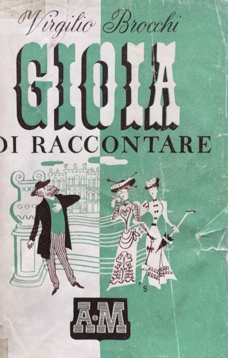 Gioia di raccontare - Virgilio Brocchi - copertina