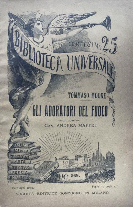 Gli adoraratori del fuoco - Thomas Moore - copertina