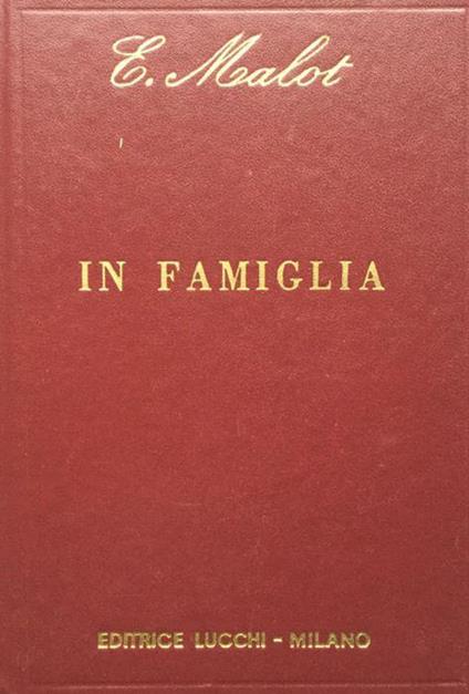 In famiglia - Hector Malot - copertina