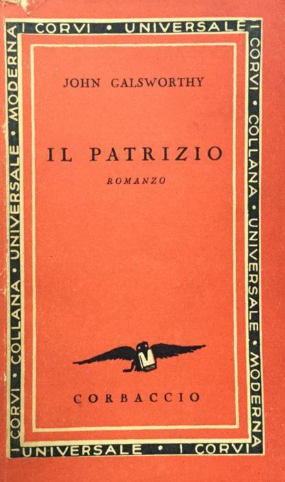 Il patrizio - John Galsworthy - copertina
