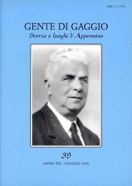 Gente di Gaggio 39. Giugno 2009 - copertina