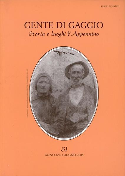 Gente di Gaggio 31. Giugno 2005 - copertina