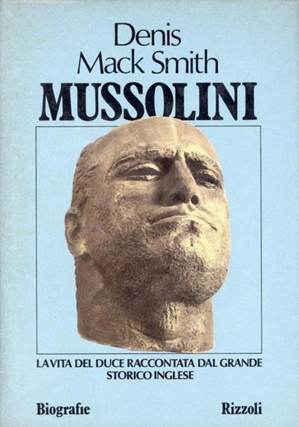 Mussolini - Denis Mack Smith - copertina