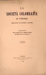 La societa colombaria di Firenze nell'anno accademico 1903-1904