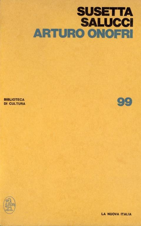 Arturo Onofri - Susetta Salucci - copertina