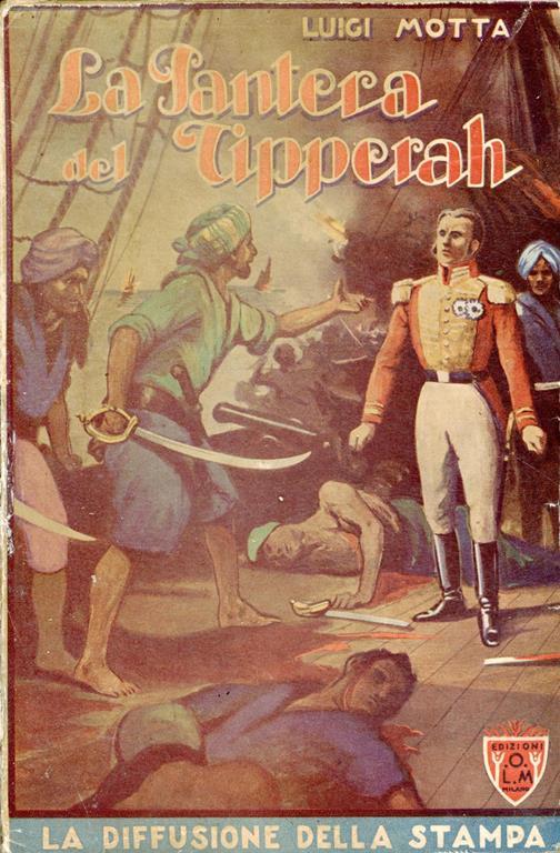 La pantera del Tipperah - Luigi Motta - copertina