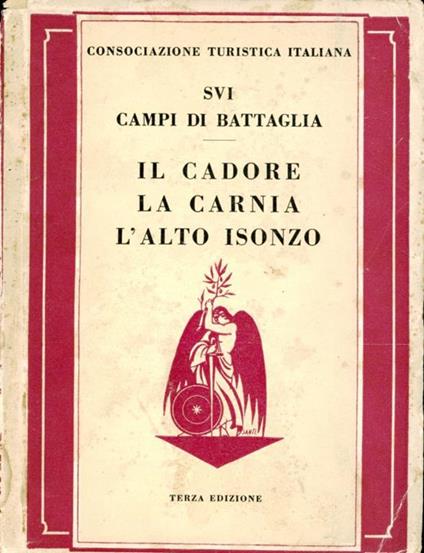 Sui campi di battaglia. Il Cadore, la Carnia, l'alto Isonzo : guida storico-turistica - copertina