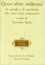 Quest'altro millevoci