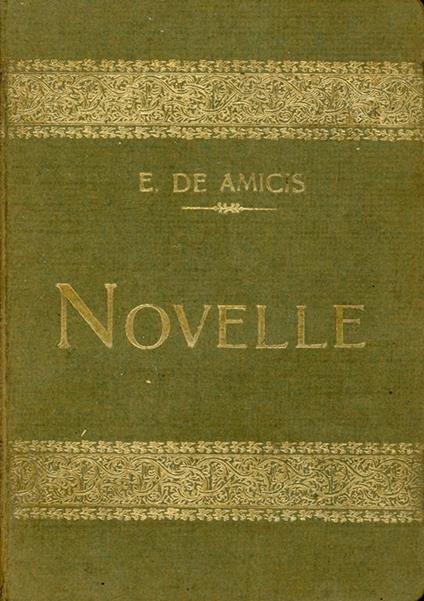 Novelle - Edmondo De Amicis - copertina