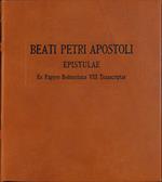 Beati Petri Apostoli Epistulae : ex papyro Bodmeriana VIII transcriptae