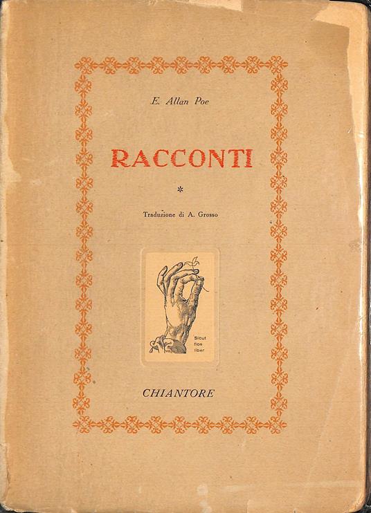 Racconti - Edgar Allan Poe - copertina
