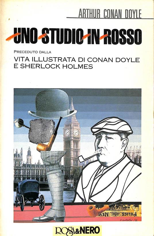 Uno studio in rosso - Arthur Conan Doyle - copertina