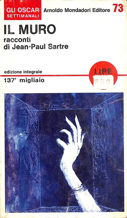 Il muro - Jean-Paul Sartre - copertina