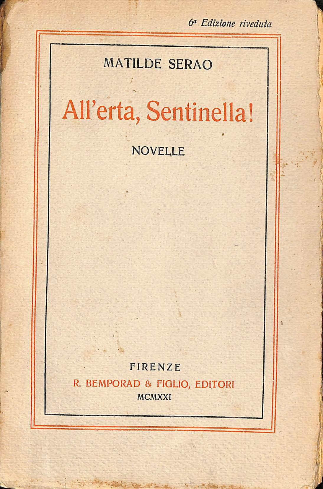 All'erta, sentinella - Terno secco - Trenta per cento - O Giovannino o la morte