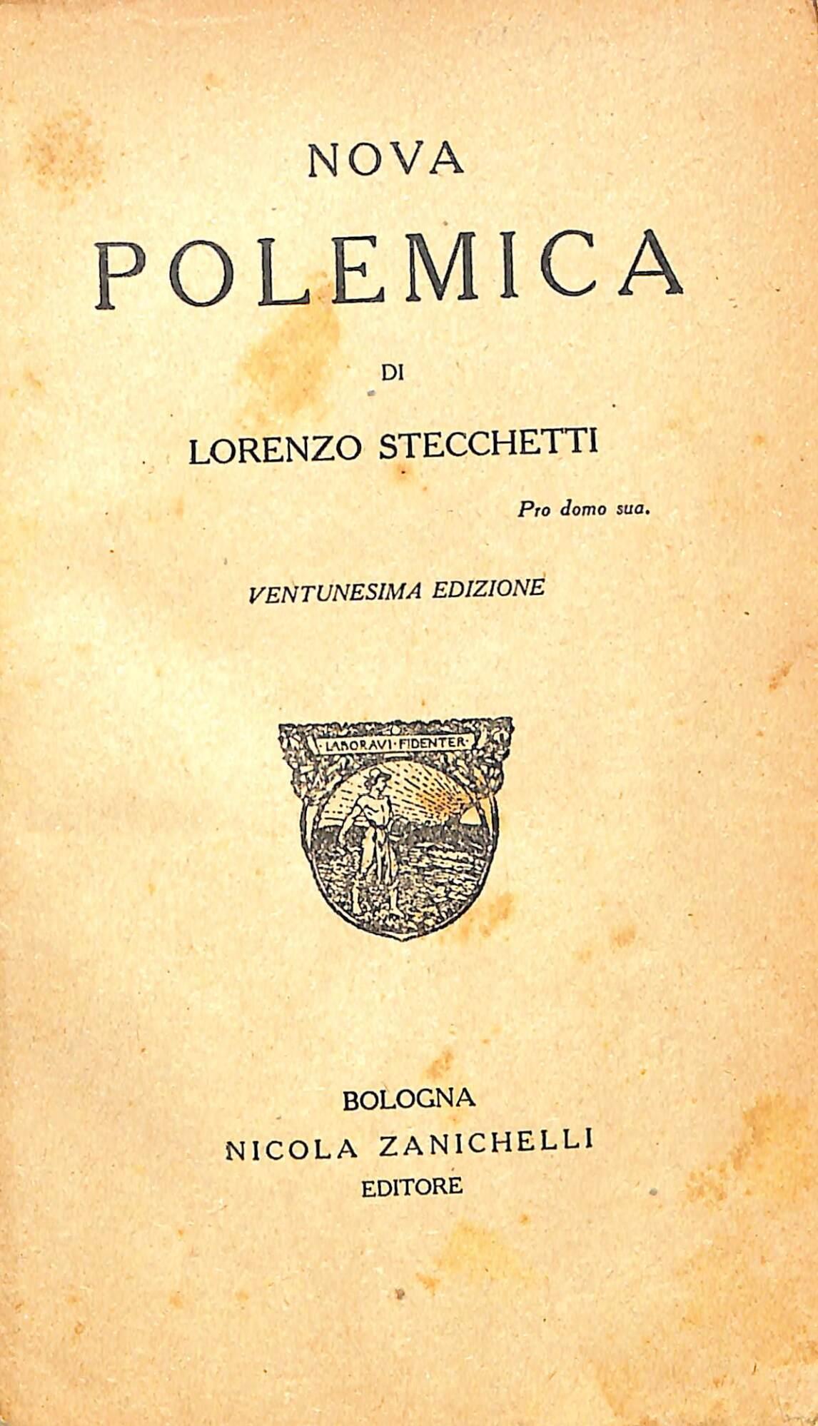 Nova polemica