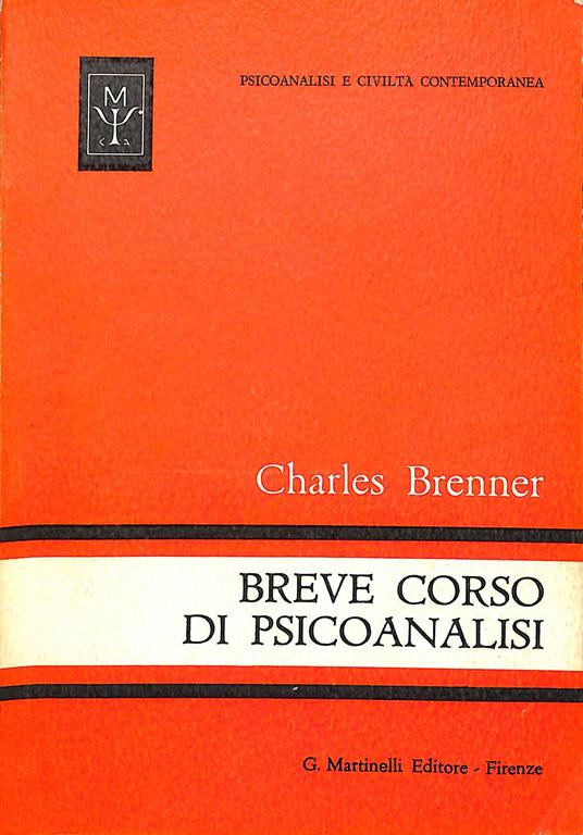 Breve corso di psicoanalisi - Charles Brenner - copertina