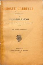 Commemorazione di Alessandro D'Ancona tenuta a Roma in Campidoglio il 19 aprile 1907