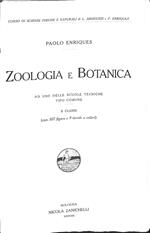 Zoologia e botanica, ad uso delle scuole tecniche, tipo comune : II classe