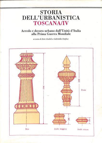 Arredo e decoro urbano dall'Unita d'Italia alla Prima Guerra Mondiale - Ezio Godoli - copertina