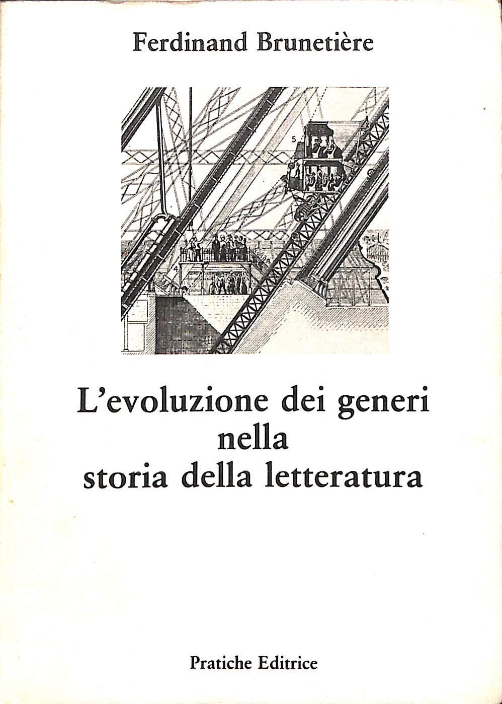 L' evoluzione dei generi nella storia della letteratura : lezioni tenute all'Ecole normale superiore