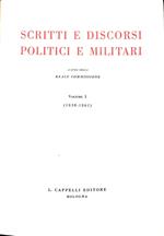 Scritti e discorsi politici e militari. Vol. 1.: 1838-1861