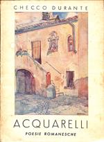 Acquarelli : poesie romanesche