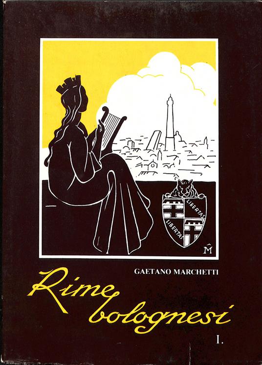 Rime bolognesi 1 - Gaetano Marchetti - copertina