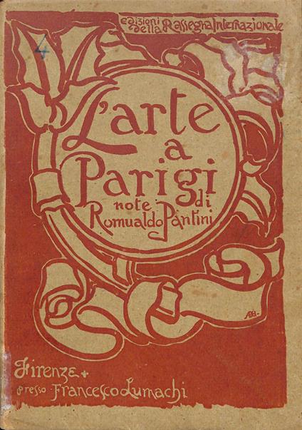 L' arte a Parigi nel 1900 - Romualdo Pantini - copertina