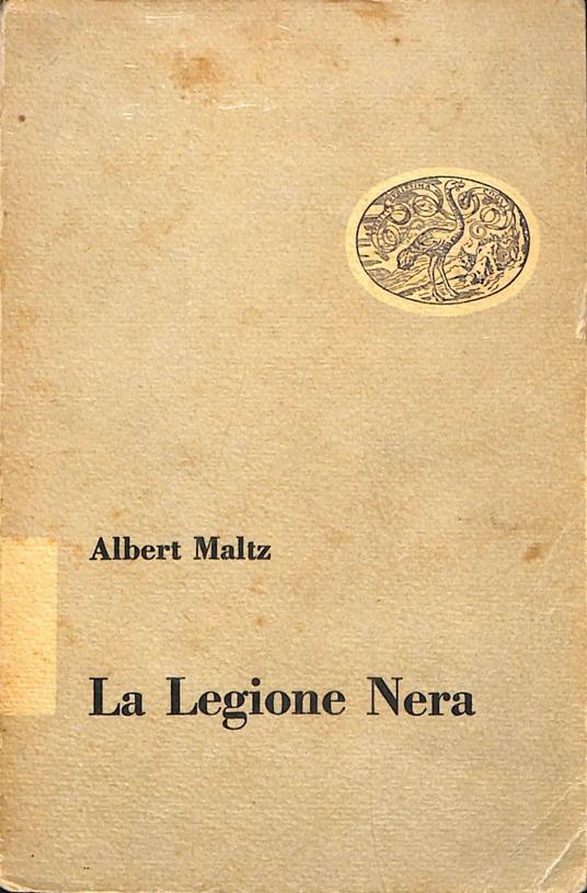 La legione nera - Albert Maltz - copertina