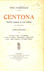 Centona : raccolta completa di versi siciliani